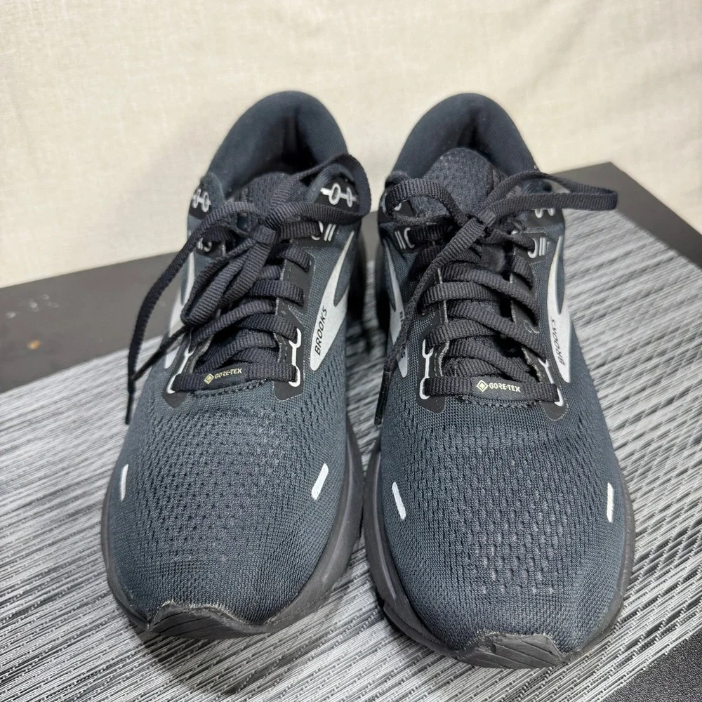 Brooks Ghost 14 GTX Shoes - Women's 10 - Black Running 1203551B066 Waterproof